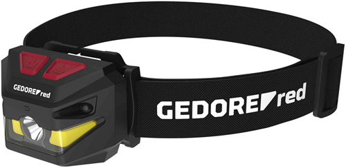 Gedore led hoofdlamp | abs | 4 lichtstanden | 50-260 lumen - r95500058