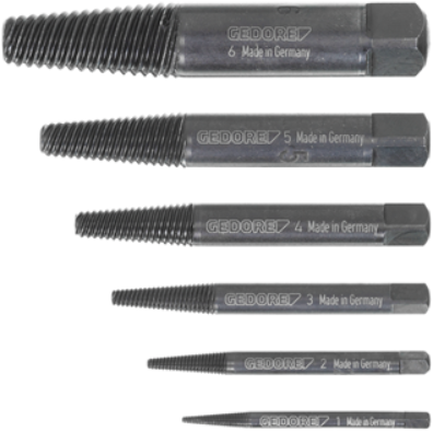 Gedore linkse tapset m3-m24 6-dlg. - 6759700