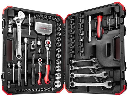 Gedore red | r46003097 | dopsleutelset | 1 4” + 1 2 | 97-delig - 3300186