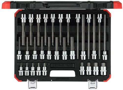 Gedore red r68003030 30-delige dopsleutel - schroevendraaierset 1 2 - 3301573