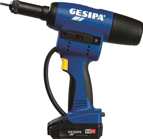Gesipa accu-blindklinkmoerapparaat | 10-delig 15.000 n l-boxx | 1 stuk - 1679670 - 1679670