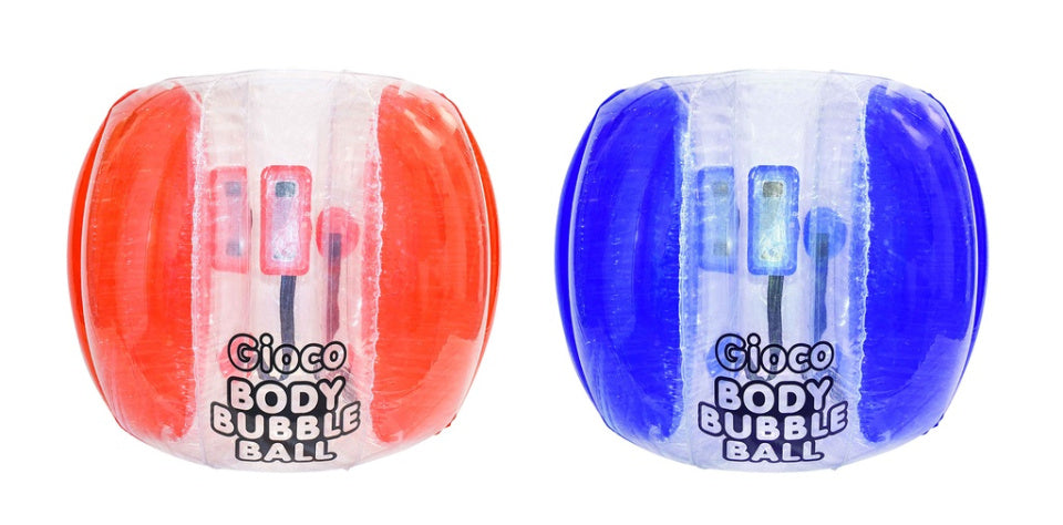 Bubbelvoetbal 120 cm PVC Rood