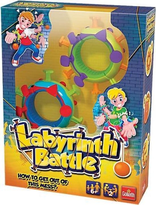Goliath labyrinth battle spel, krijg jij je battleband als eerste los