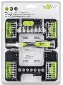 Enzo goobay schroevendraaierset precisie 37-delig - 6460065