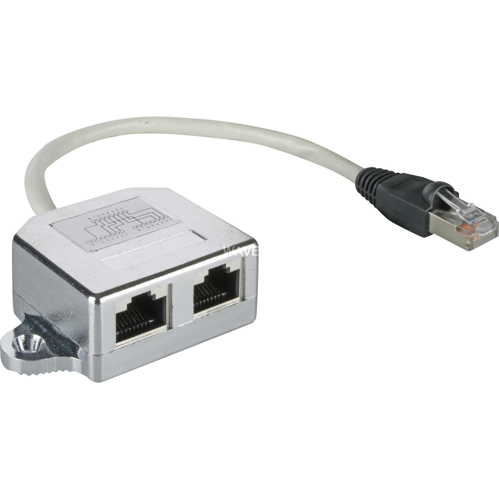 Goobay Goobay Kabelsplitter RJ45 Cat.5 F UTP T-Adapter