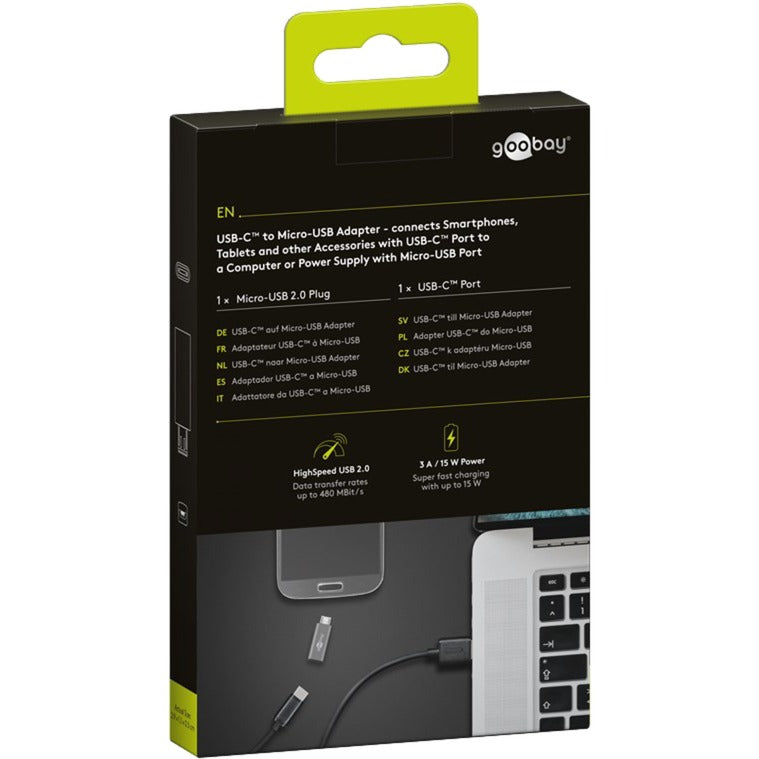 Goobay Goobay USB-C naar Micro-USB Adapter