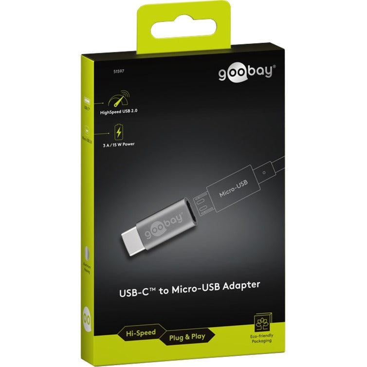 Goobay Goobay USB-C naar Micro-USB Adapter