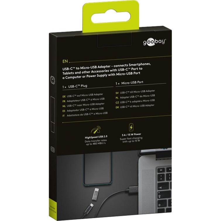 Goobay Goobay USB-C naar Micro-USB Adapter