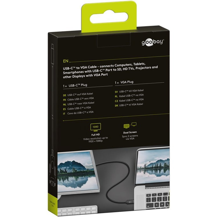 Goobay Goobay USB-C naar VGA adapterkabel