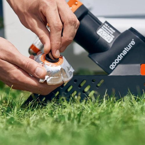 Gallagher goodnature 6 maanden navulpakket voor a24-chocolade | 1x co2-capsule | inclusief lokaaspomp - 483124