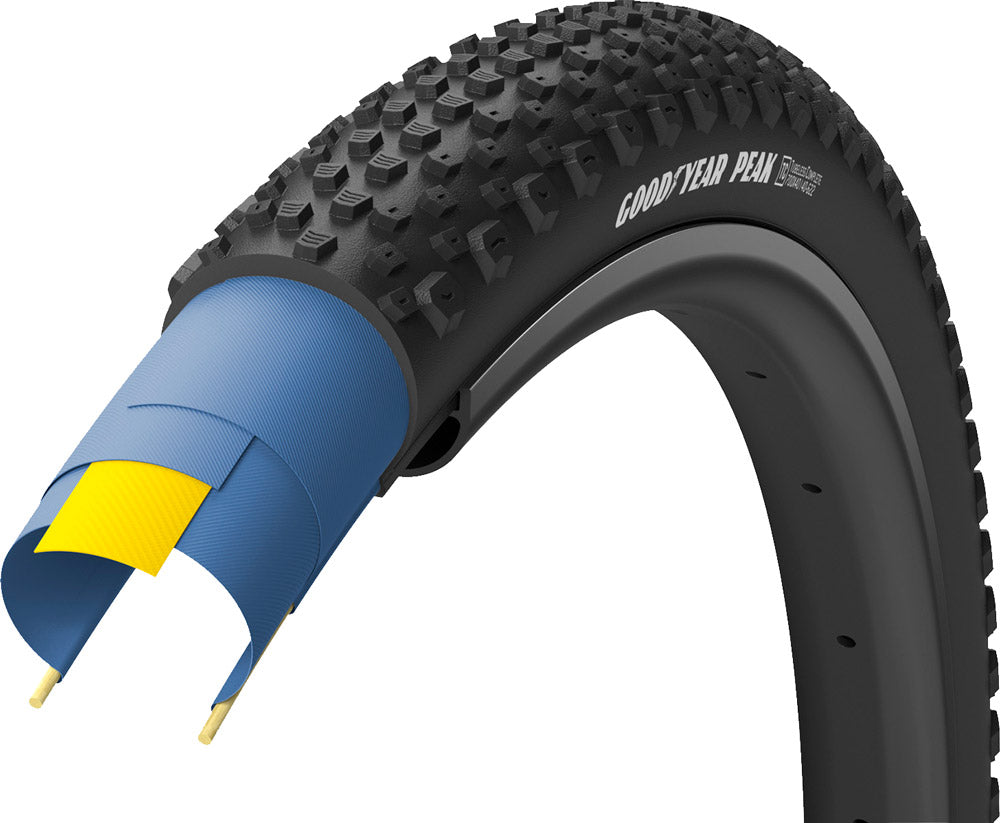 Goodyear peak 28 tlr 60 folding tire | 45-622 (700x45)