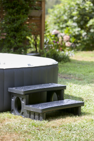 Infinity Infinity Trap voor in de Spa Kunststof Donkergrijs