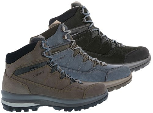 Grisport bari mid wandelschoenen dames - black - maat 36