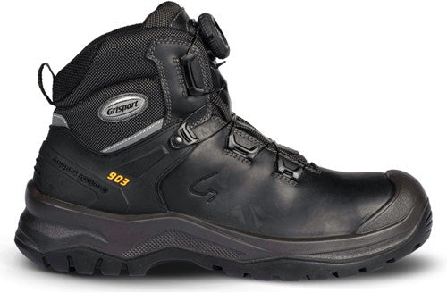 Grisport safety 903l 33348 boa s3 | zwart | maat 45 - 8713458015114