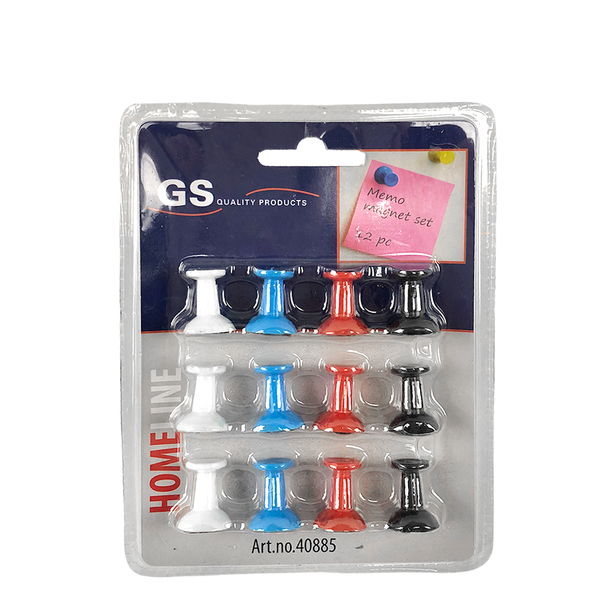 Gs memomagneten 12 stuks