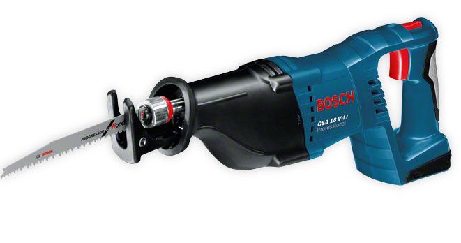 Bosch blauw gsa 18 v-li accu reciprozaag | zonder accu's en lader - 060164j000
