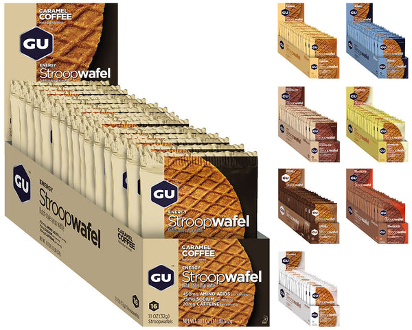 Gu stroopwafel 16 box | salty`s caramel