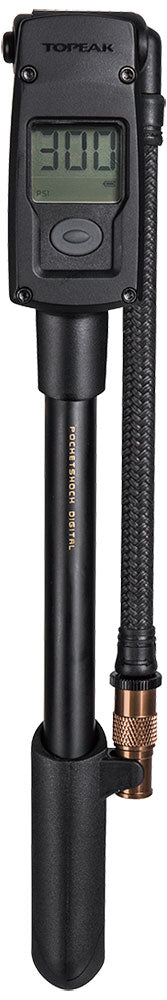 Topeak minipomp Pocket Shock digitaal