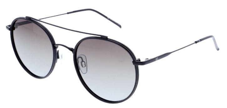 zonnebril unisex 84108 cat. 3 metaal zwart bruin grijs