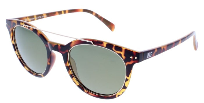 zonnebril 88102 cat. 3 dames rond bruin grijs