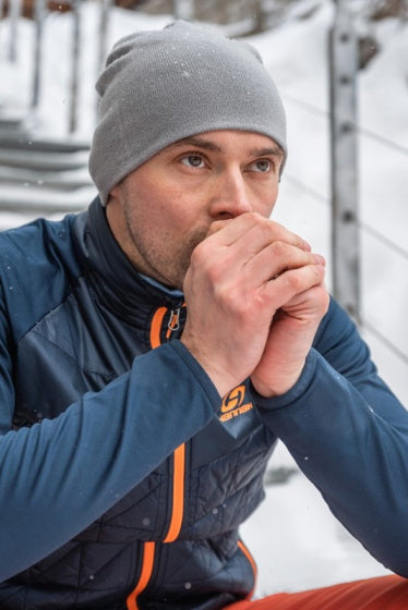 outdoorvest Enryx heren polyester donkerblauw maat XXL