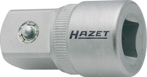 Hazet vergrotingsstuk 958-1 · 1 2 inch (12,5 mm) vierkant hol · 3 4 inch (20 mm) vierkant massief · lengte: 50 mm