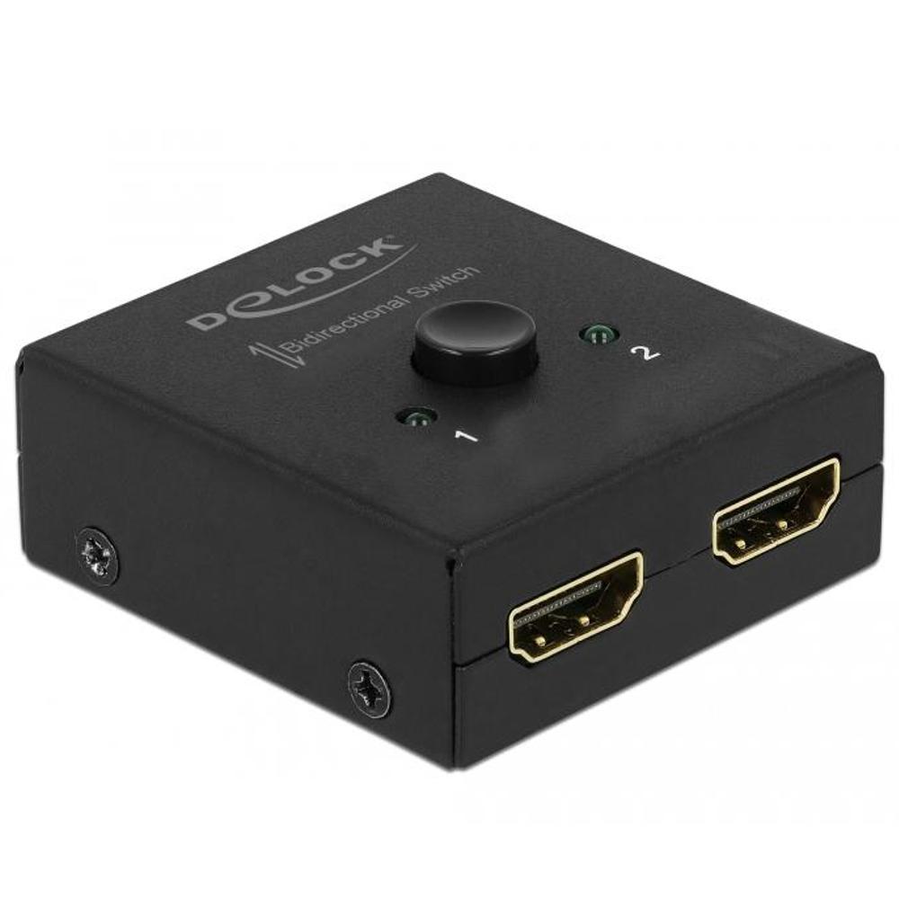 DeLOCK DeLOCK HDMI-switch 2 1 bidirectioneel 4K 60 Hz