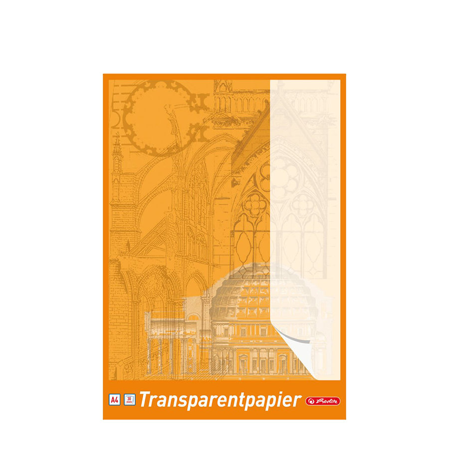 Herlitz transparant papier a4 30 vellen