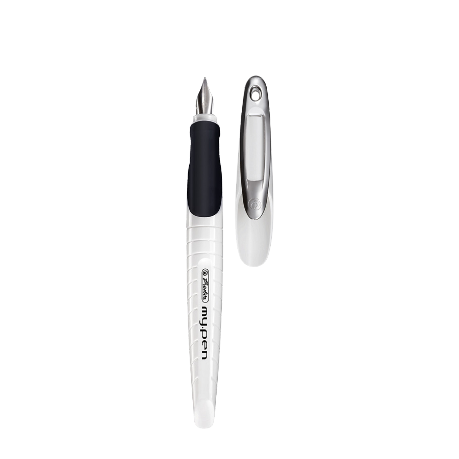 Herlitz vulpen my.pen voor linkshandigen wit
