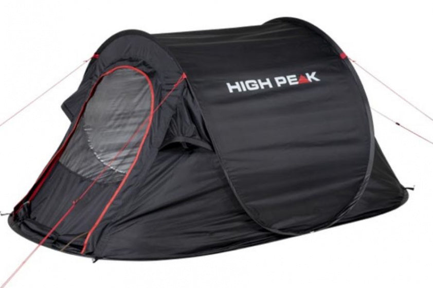 High peak Pop-up tent Vision 3-persoons 235 x 180 x 100 cm zwart