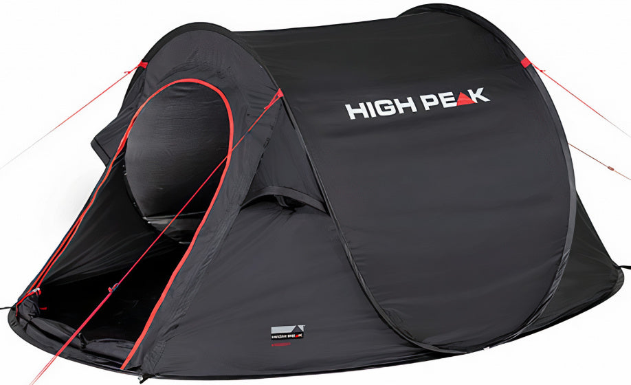 High peak Pop-up tent Vision 3-persoons 235 x 180 x 100 cm zwart