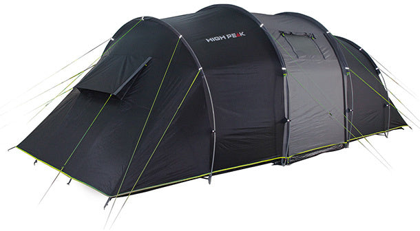 High peak Familietent Tauris 6.0 6-persoons 620 cm donkergrijs