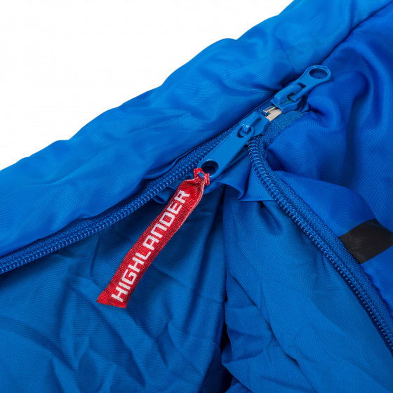 Mummie Slaapzak Haai 170 cm Polyester Blauw