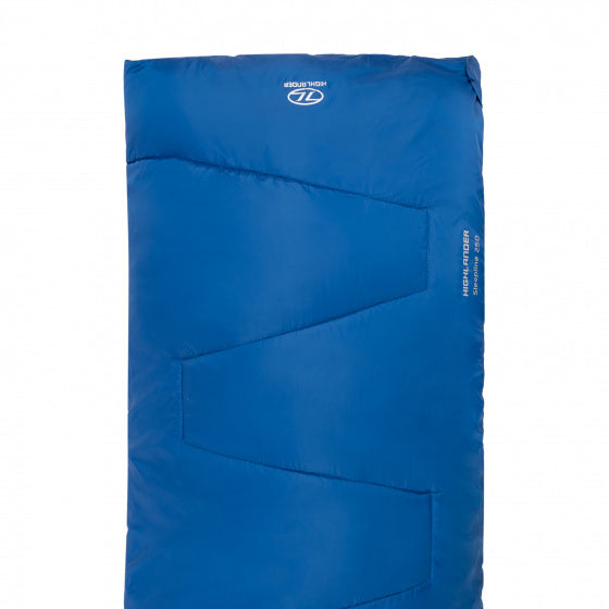 Sleepline 250 Slaapzak Envelop 195 cm Blauw
