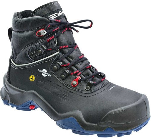 Hks werkschoen delta 1 dry stp hoog s3 esd | zwart blauw | maat 43 - 00.162.029.43