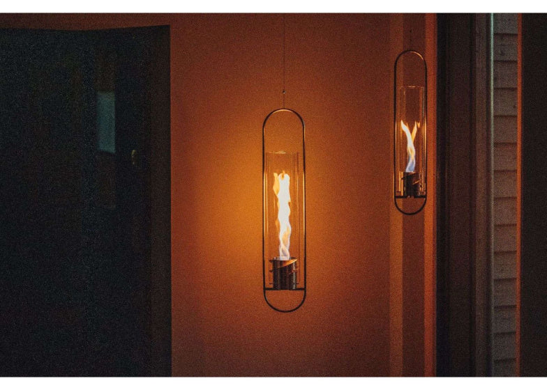 Spin 120 sfeerlantaarn hangend 150 cm RVS zilver