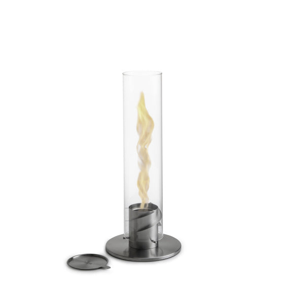 Höfats Spin 120 sfeerlantaarn RVS 23 x 54 cm zilver