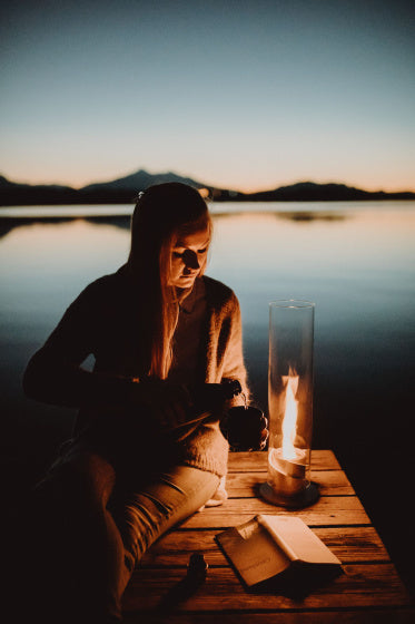 Spin 90 sfeerlantaarn RVS 19 x 40,5 cm goud