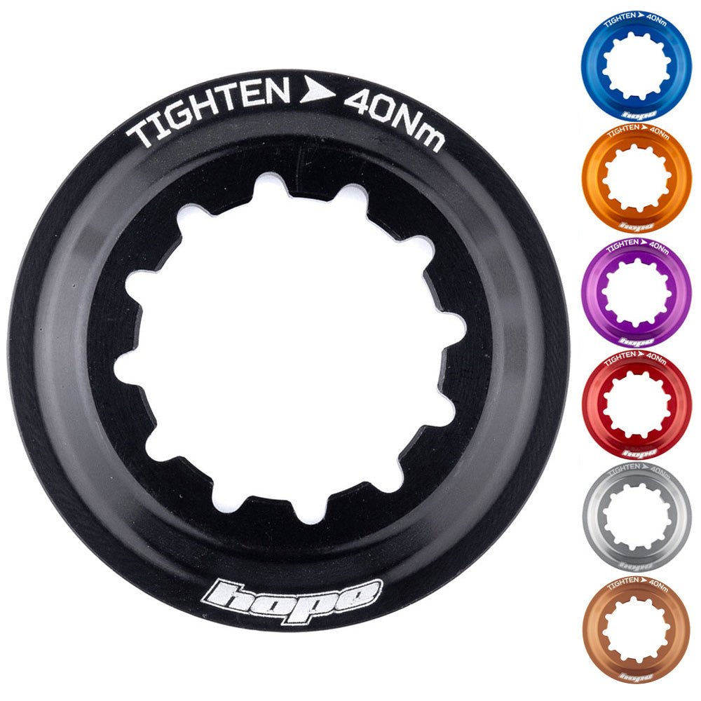 Hope centerlock lockring internal | black