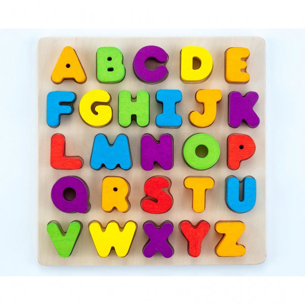 Angeltoys houten alfabetpuzzel