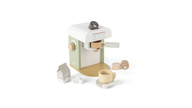 Dantoy houten koffiemachine xl 13-delig in doos