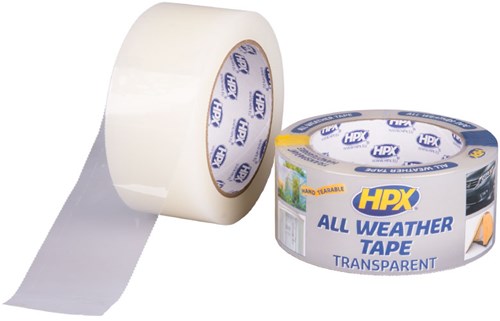 Hpx all weather tape | transparant | 48mm x 25m - at4825 at4825