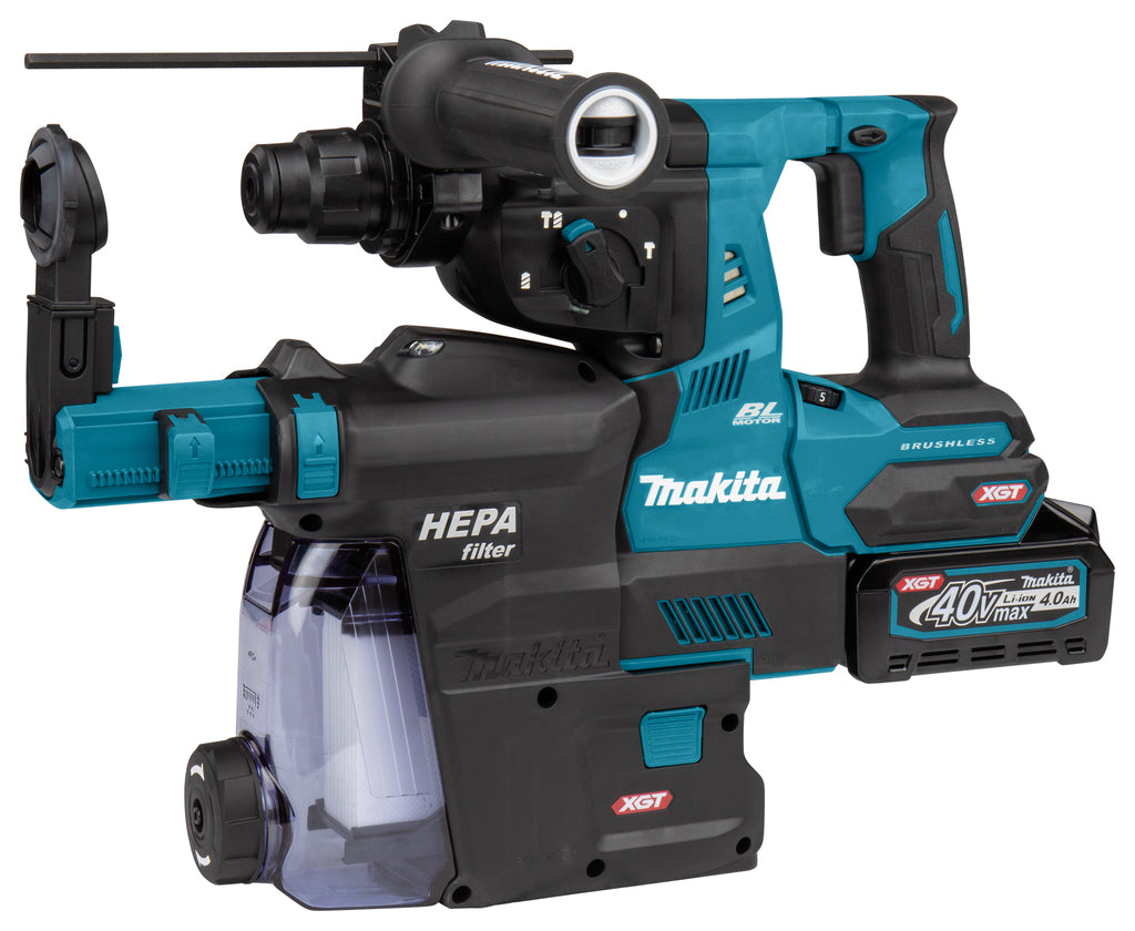 Makita hr003gm202 | accu combihamer 40v max | sds-plus | incl. 2x 4.0ah accu + lader | in mbox