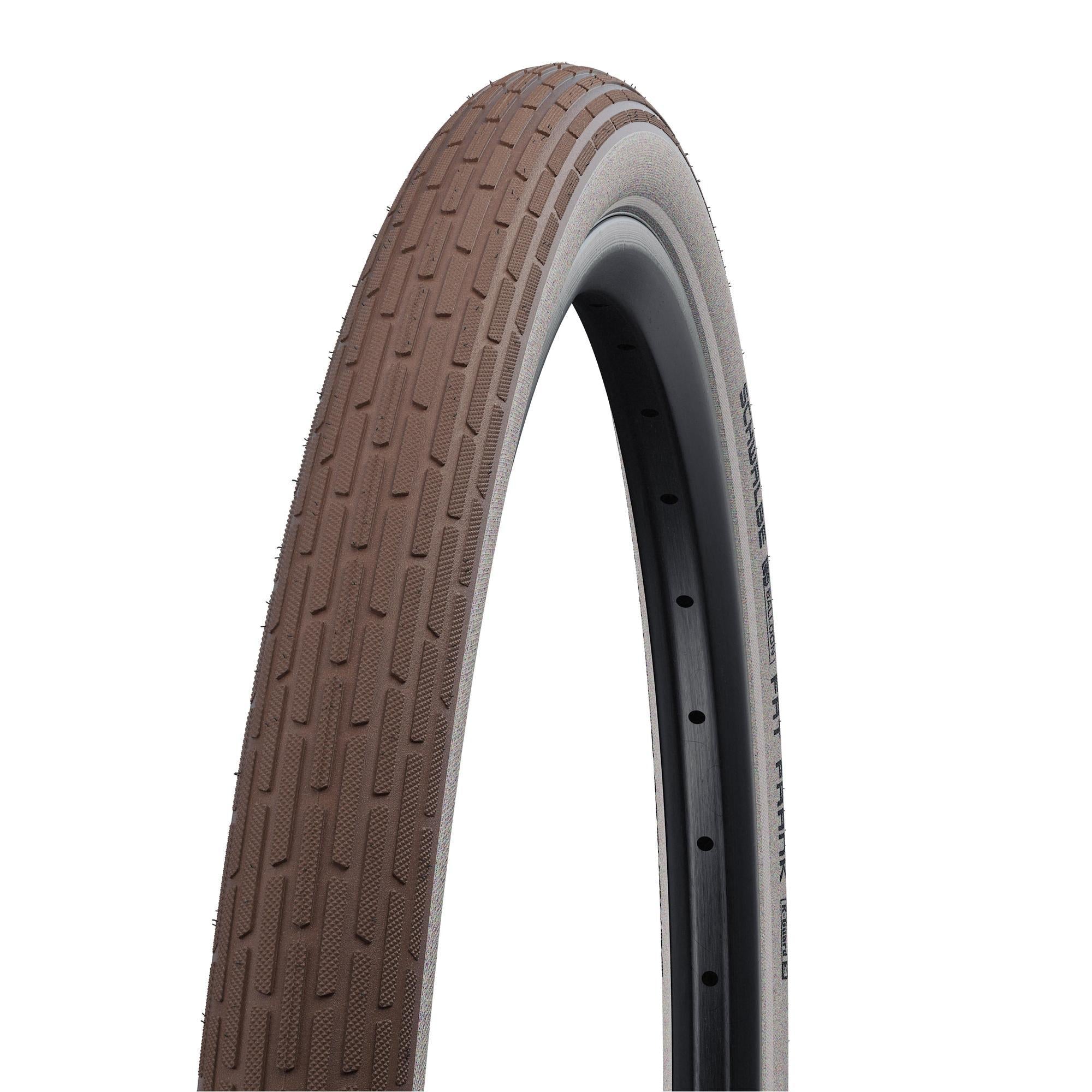 Schwalbe Buitenband Schwalbe Frank K-Guard 28 x 2.00 50-622 mm bruin creme met reflectie