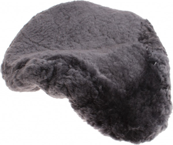 Hulzebos Zadeldekje schapenvacht grijs 28 cm