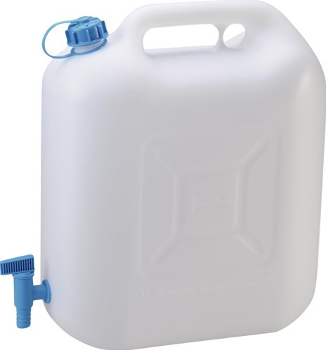 Hünersdorff hunersdorff waterjerrycan | 22 l hd-pe | h440xb415xd190 mm | 1 stuk - 817700 817700