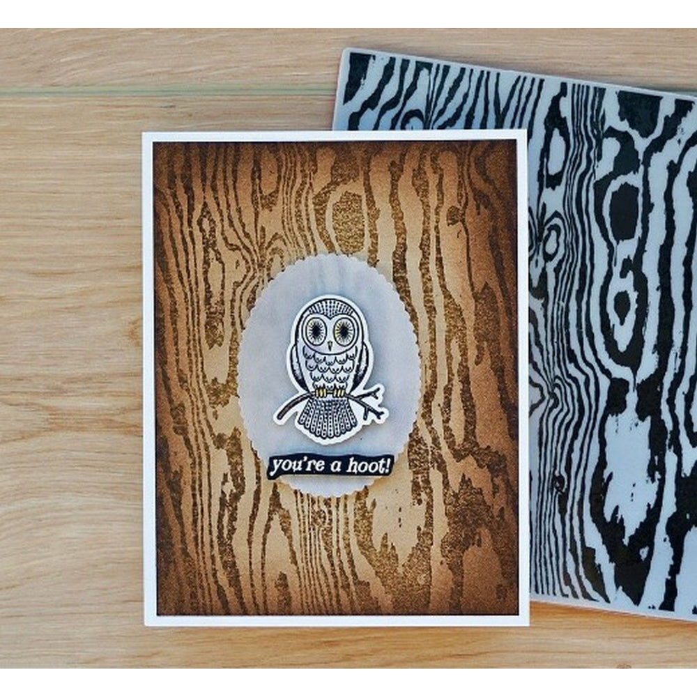 Ranger ink ranger • simon hurley create. background stamp bold woodgrain