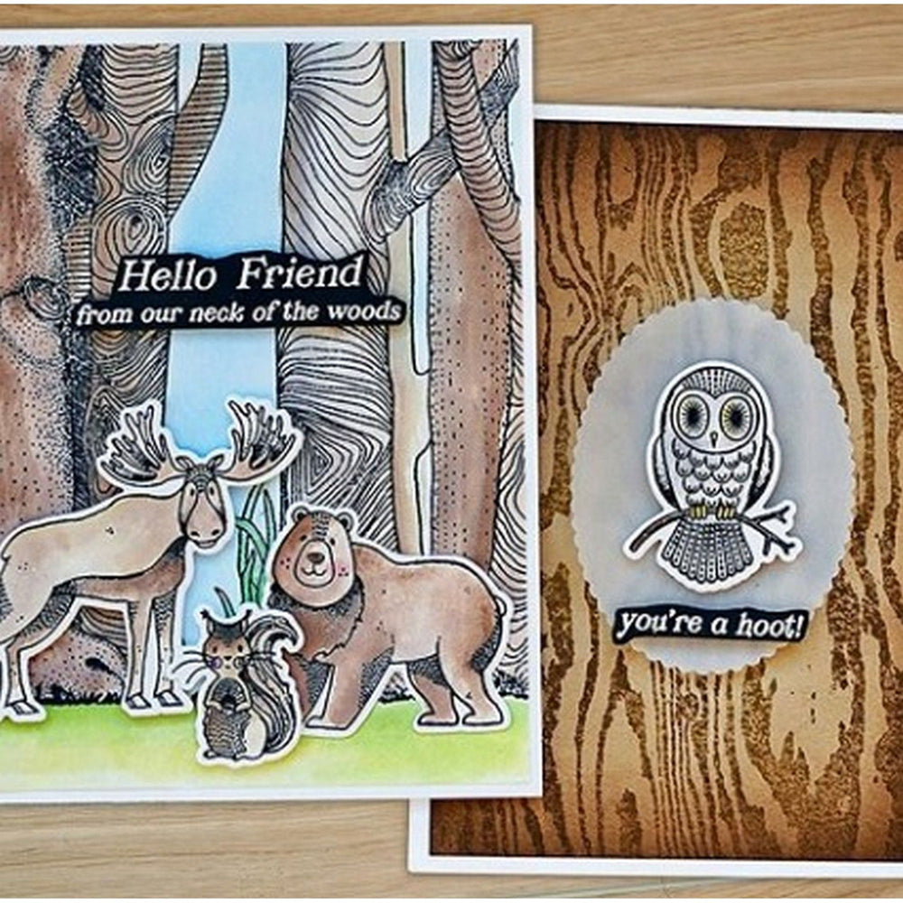 Ranger ink ranger • simon hurley create. photopolymer stamps woodland wildlife