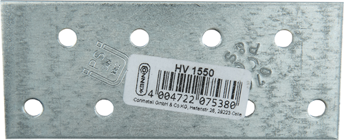 Connex verbindingplaat 95x40x2 vz - hv1550