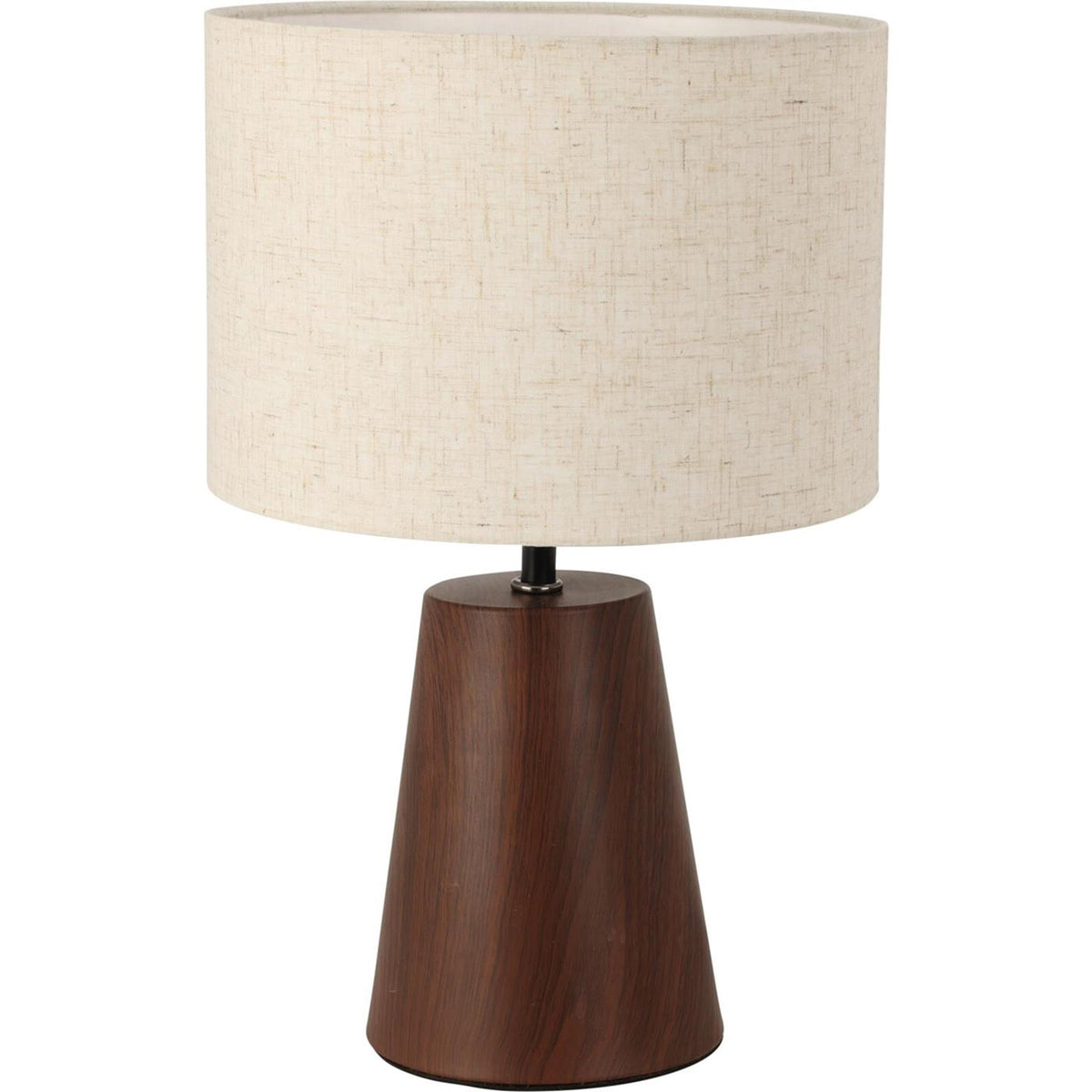 Home styling tafellamp metaal met beige kap